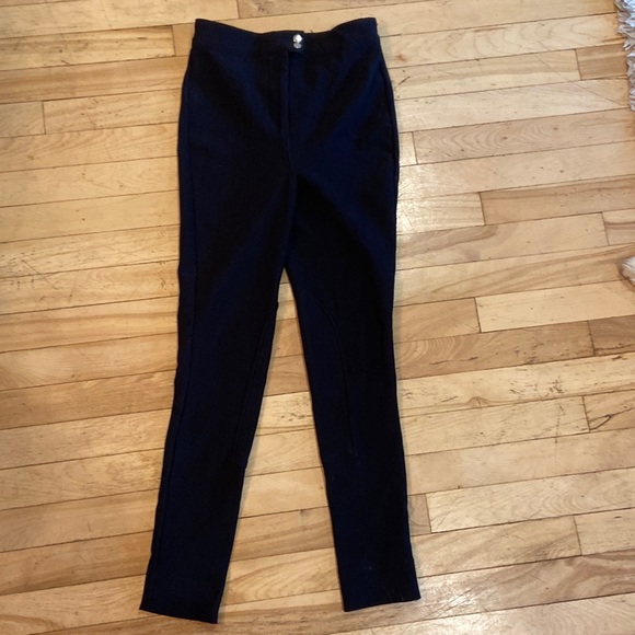 American apparel, black size medium skinny spandex pants. - Picture 1 of 2